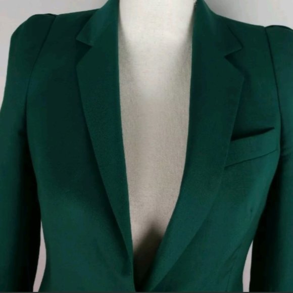 ZARA WOMAN FITTED BLAZER SUIT JACKET COAT XS S - Picture 4 of 8